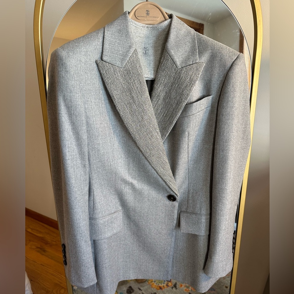 Gray Brunello Cucinelli Blazer - Women’s